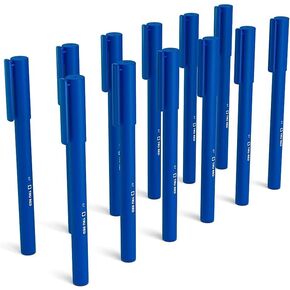 TRU RED Quick Dry Gel Pen, Medium Point, 0.7mm, Blue, 24/Carton (TR54481VS)
