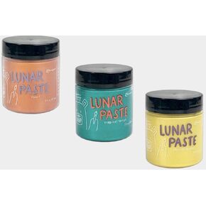 Ranger Ink Simon Hurley Create. May Lunar Paste Bundle Roar, Shooting Star and Tropical Tango, 2 ounces each