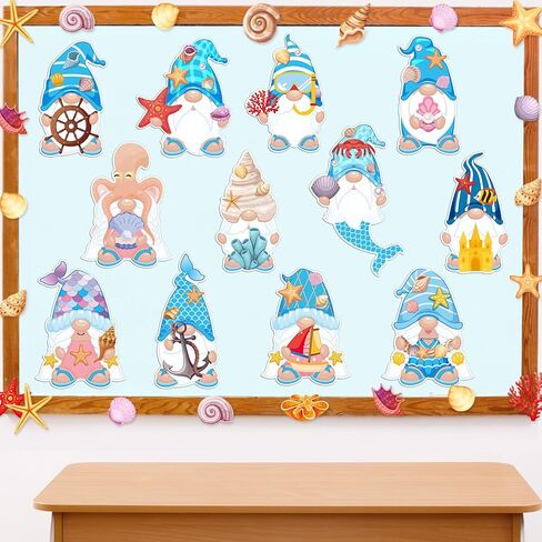 60 قطعة من Ireer 60 قطعة من تماثيل حيوانات البحر المحيط، ديكورات لوحة التماثيل، قطع السمك، حورية البحر، نجمة البحر، صدفة التماثيل، ورق الصيف، ديكور الشاطئ للفصل الدراسي، سبورة المدرسة، جدار المنزل in Kuwait