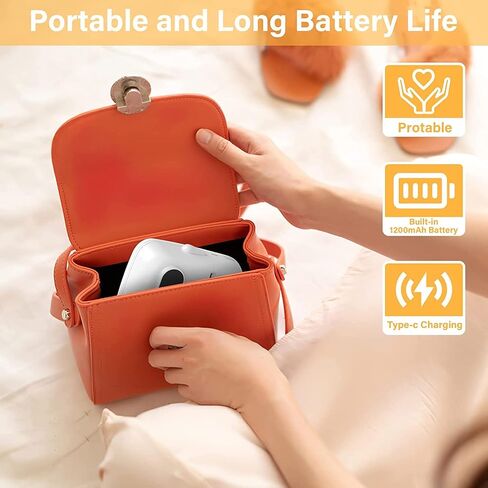 MARKLIFE Label Maker Machine with Tape Barcode Label Printer - Mini Portable Bluetooth Thermal Labeler, Easy to Use for Small Business Home Office Address Clothing Jewelry Retail Barcode in Saudi Arabia