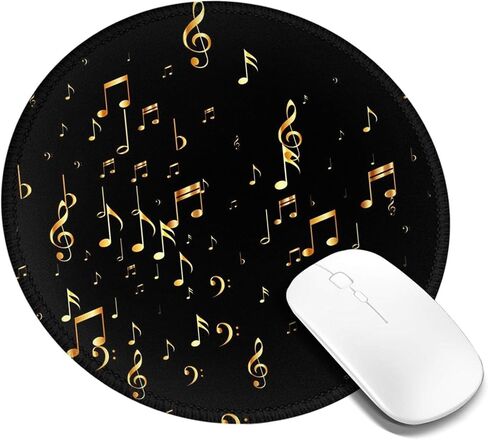 Mouse Pad Player Lacrosse USA Mouse Pads for Desk with Non-Slip Rubber Base Office Computer Round Mousepad Mouse Mat for Home Office Desk Accessories in Saudi Arabia