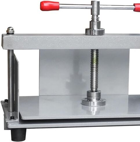 مطبعة الكتب اليدوية، آلة ضغط تجليد الكتب، الشيكات الورقية، الفواتير، الملاحظات الورقية، آلة ضغط التسطيح، تنعيم الكتيبات المجعدة، قسائم الصور، 11.8 × 8.5 بوصة in Kuwait