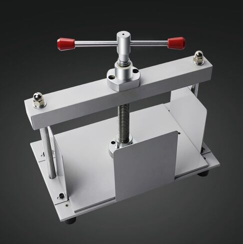 مطبعة الكتب اليدوية، آلة ضغط تجليد الكتب، الشيكات الورقية، الفواتير، الملاحظات الورقية، آلة ضغط التسطيح، تنعيم الكتيبات المجعدة، قسائم الصور، 11.8 × 8.5 بوصة in Kuwait