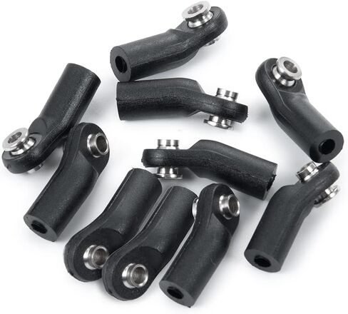 Plastic Link Rod End M4 Ball Joint Head Upgrades for 1/10 Axial SCX10 TRX-4 D90 RC Car Truck Buggy Crawler (CW #C) in Saudi Arabia