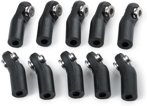 Plastic Link Rod End M4 Ball Joint Head Upgrades for 1/10 Axial SCX10 TRX-4 D90 RC Car Truck Buggy Crawler (CW #C) in Saudi Arabia