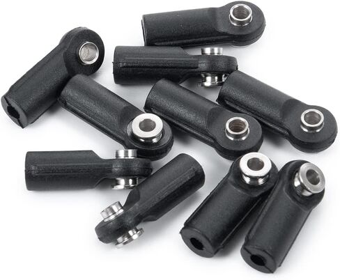 Plastic Link Rod End M4 Ball Joint Head Upgrades for 1/10 Axial SCX10 TRX-4 D90 RC Car Truck Buggy Crawler (CW #C) in Saudi Arabia