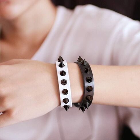 STRAWBLEAG Studs for Clothing, 200 Sets 10 mm Studs and Spikes for Clothing, Cone Spikes Screwback Studs Spike for Shoes Leather Accessories DIY Craft (Gun Black) in Kuwait