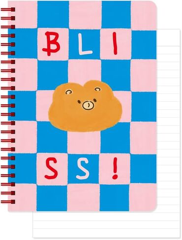 Monolike Seoul four seasons A5 Line Spiral Notebook, Autumn - Hardcover 5.83 x 8.27inch 128 Page in Kuwait