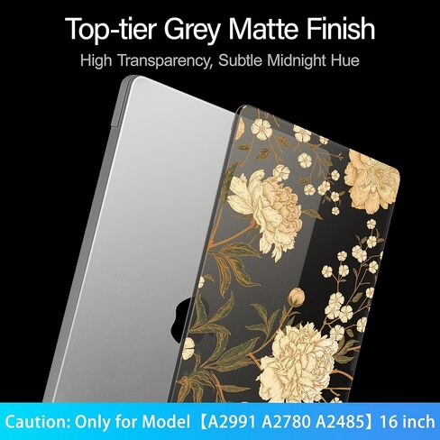 Mektron Ultra Thin Printed Case for MacBook Pro 16 inch 2024 M4 A3403 A3186 Fits 2023 2021 M3 A2991 M2 A2780 M1 A2485 Pro/Max, Protective Hard Shell with Fold Kickstand,Rainbow Cosmic in Saudi Arabia