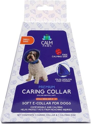 Calm Paws Dog Caring Collar W/Calming (Medium) in Kuwait