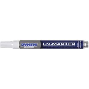 Dykem Permanent Industrial Marker, Ink-Based, Clears Color Family, Medium Tip, 1 EA 91195-1 - 1 Each