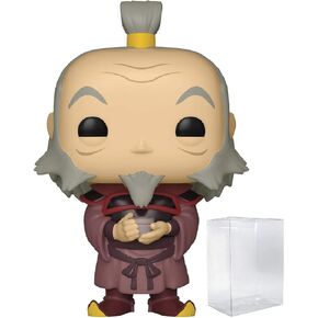 Funko Avatar: The Last Airbender - Iroh with Tea Pop! Vinyl Figure (Bundled with Compatible Box Protector Case), Multicolor, 3.75