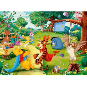 Ravensburger Disney Pooh to The Rescue 100 XXL Piece Jigsaw Puzzle for Kids | Promotes Problem-Solving Skills Durable | Ideal for Ages 6-8