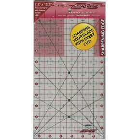 Sullivan 6-1/2-Inch-by-12-1/2-Inch The Cutting Edge Frosted Ruler