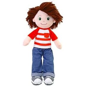 Soft Plush Baby Doll - 18 Inch Rag Dolls for Girls and Boys, Infants & Babies - My First Plush for 1 Year Old - Stuffed Plush Doll - Ollie