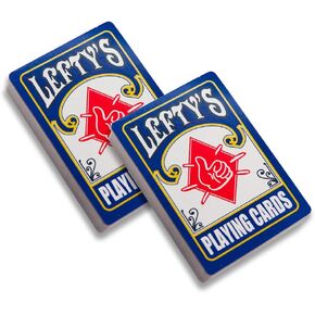 Lefty's True Left-Handed Playing Cards, 2 Decks
