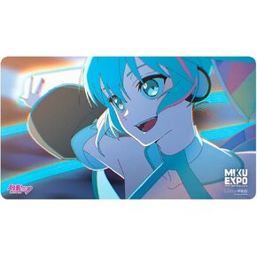 Ultra PRO 10th Anniversary - Hatsune Miku Flight Standard Gaming Playmat for Magic The Gathering, Card Games, Mousepad - Full-Color Gaming Mat for MTG, Trading Cards, Ideal for Pokemon Cards Fans