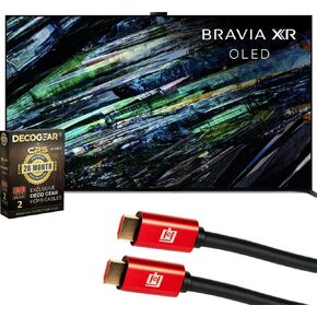 Sony XR55A95L BRAVIA XR A95L 55 inch QD-OLED 4K HDR Smart TV with Google TV 2023 Bundle with 2 YR CPS Enhanced Protection Pack