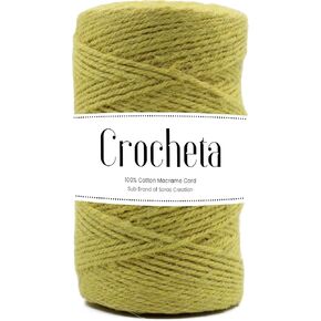 Garden Twine Strong Natural Jute 2mm 328 Feet Long Twisted Jute Twine for Gardening Tomato Climbing Plant Tie Floristry Crafts Gift Wrapping Packing Décor (Light Yellow-1, 2mmx328Feet)