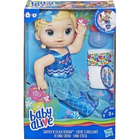 Baby Alive Shimmer ‘n Splash Mermaid (BLD Hair)