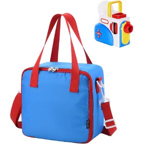 Beautyflier Carrying Bag for Little Tikes Story Dream Machine Starter Set, Portable Storage Bag for Storytime Audio Play Real for Littles Character Collection, Travel Bag for Little Tikes (Bag Only)