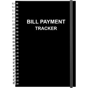Bill Payment Tracker - Bill Tracker Notebook, Monthly Bill Organizer & Planner for Personal Budgeting Financial, Bill Payments Checklist Organizer, 5.8" x 8.25" Bill Organizer with Pocket