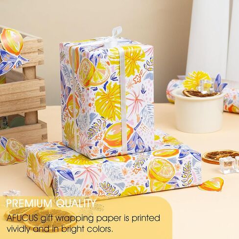 Afucus Reversible Bow Wrapping Paper, Wave point Themed Gift Wrapping Paper, Cute Mini Rolls for Girls, Women, Valentine's Day, Birthday, Mother's Day, Wedding, Baby Shower (17 Inch X 33 Feet) in Saudi Arabia