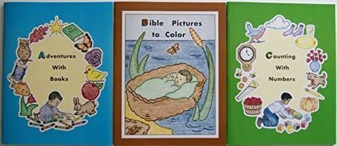 Early Learning Homeschool Preschool Curriculum: ABC Series of 3 Workbooks in Saudi Arabia