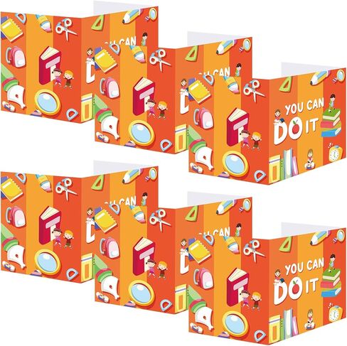 Zhehao 6 قطع من مجلدات الخصوصية للفصل الدراسي ولوحات الخصوصية ومقسم المكتب وطاولة ثلاثية الطي ولوحة الخصوصية وتقسيم الشاشة ولوحة الدراسة وتقليل التشتيت للفصل الدراسي للطلاب والمعلمين في المدرسة in Kuwait