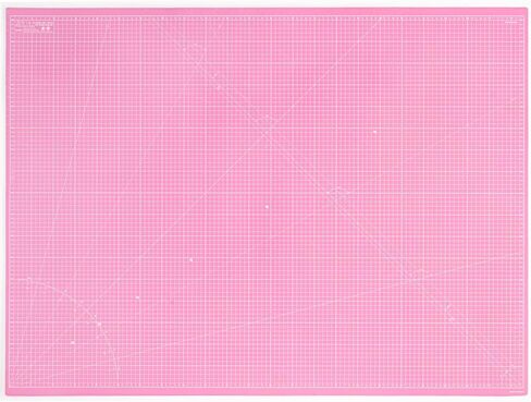 Elan Cutting Mat A0 Pink & Purple, Self Healing Cutting Mat 90 x 120 CM, 5-Ply Craft Mat Pink, Hobby Cutting Mat 90x120 CM, Large Cutting Mat, Quilting Cutting Board, Sewing Cutting Board 90 x 120 CM in Kuwait