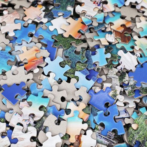 Jigsaw Puzzles for Adults 1000 Pieces Ocean Animals Thick Sturdy Cardboard Precise Interlocking 1000 Piece Puzzle Age 14+ Family Game in Saudi Arabia
