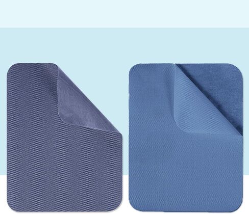 WLLHYF بقع حديدية لإصلاح الملابس 12 قطعة مستطيلة كبيرة بلون الدينيم لإصلاح الجينز والملابس in Kuwait