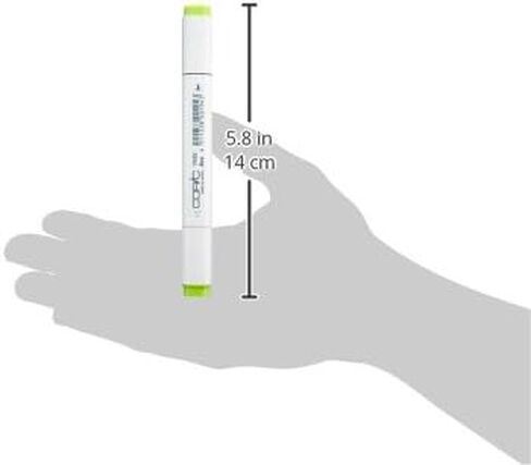 Copic Classic, Dual-Tip Alcohol Marker, YG17-Copic, Grass Green in Saudi Arabia