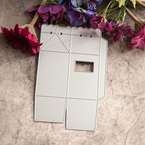 Milk Box Cutting Dies Stencil Metal Template Molds, Embossing Tool Die Cuts for Card Making Album Paper Scrapbooking DIY Etched Dies Craft in Kuwait