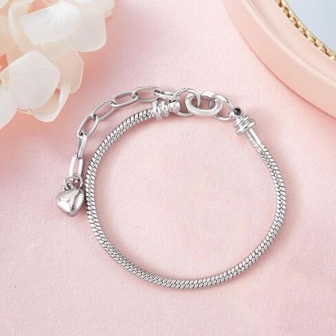 925 Sterling Silver Lobster Clasp, Oval Necklace Shortener Spring Ring Connector Clasp, Necklace Enhancer Shortener, Carabiner Snap Clip Lock for Women in Saudi Arabia
