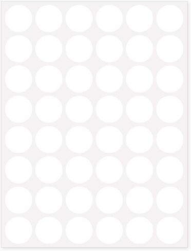 Starboling 800Pcs 1 Inch Black Round Color Coding,Dot Stickers Labels,Can Writing for Office,Student Classroom and Other Scenarios in Saudi Arabia