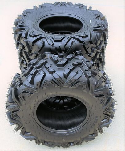 إطار Atlas A/T ATV ​​UTV للطرق الوعرة لجميع التضاريس - 27x11.00-12 27x11-12 27x11x12 56F نطاق تحميل 6 طبقات BSW جدار جانبي أسود in Saudi Arabia