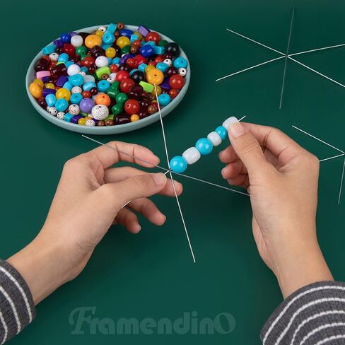 Framendino, 24 Pack Christmas Snowflake Metal Wires Bead Wire for DIY Project Ornaments in Saudi Arabia