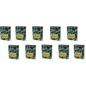 10 Packs Dragon Shield Matte Mini Japanese Mint 60 ct Card Sleeves Display Case