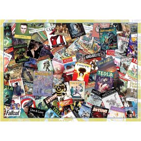 Fallout Periodic Table of Vault Boy 1000-Piece Jigsaw Puzzle for Adults | 28 x 20 Inches