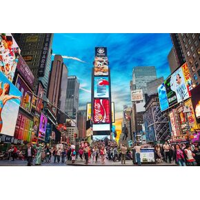 New York Times Square Puzzle for Adults and Kids | Difficult 1000 Piece Jigsaw Puzzle Toy | Fun Quarantine Gift | Interactive Brain Teaser Challenge for Game Night