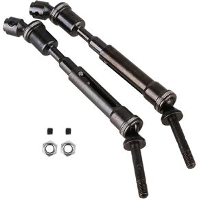 Mxfans 2PCS Titanium Al. Upgrade SLA018 Rear Drive Shaft Replacement for Slash