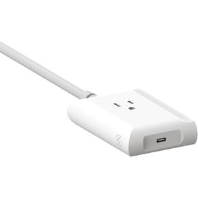 Scosche BL2MDPWT-AP BaseLynx™ 2.0 Vert, 60W USB-C Vertical Charging Station for Multiple Devices, Charger Organizer w/ 3 PD Fast Charge Ports, Modular System Compatible with Apple iPhone & iPad, White