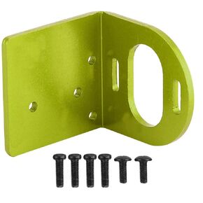 Dilwe RC Motor Base, Metal Motor Mounting Holder Seat Base for 540 3660 3650 Motors RC Accessory (Green)