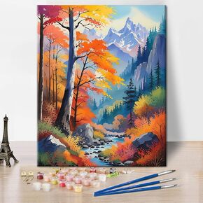 DIY Paint by Numbers Jesus Christ Adult Paint by Numbers Cross and Pigeons Paint by Numbers Kit for Adults Canvas Oil Hand Painting Craft for Home Decor Painting Kits 16x20 Inch Without Frame