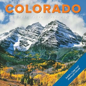 Willow Creek Press Colorado Monthly 2025 Wall Calendar (12" x 12")