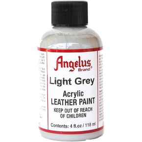 طلاء جلد أكريليك Angelus-4oz.-رمادي فاتح، 4 أونصات