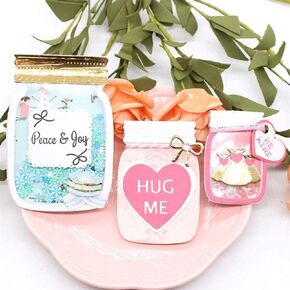 ZFPARTY Candy jar Metal Cutting Dies Stencils for DIY Scrapbooking Decorative Embossing DIY Paper Cards