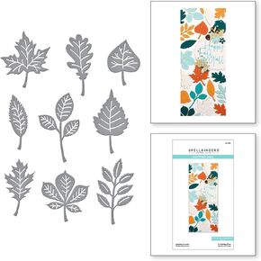 Spellbinders Autumn Leaves Dies, Metal