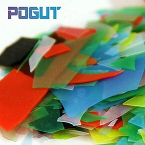 3bags/Pack(28g/Bag) Confetti Glass Fusing Designs DIY Jewelry Glass Pendants with Confetti Glass Supplies